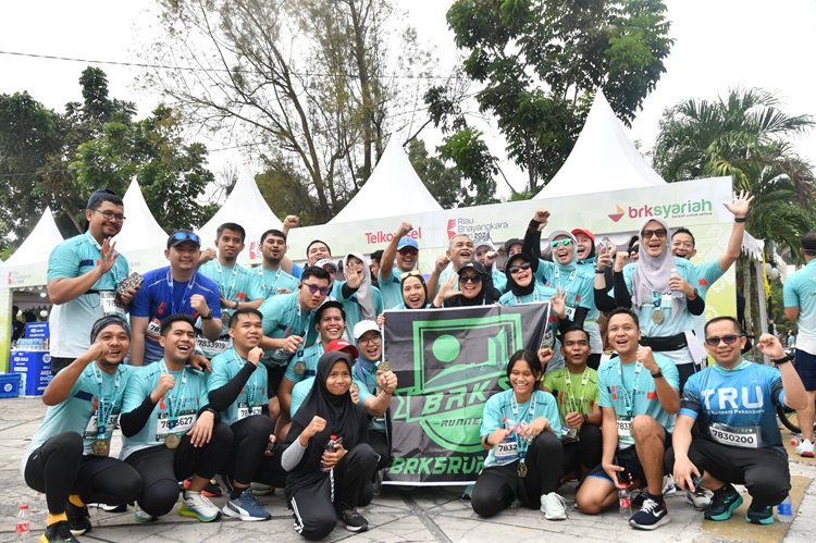 BRKS Runners Ikuti Riau Bhayangkara Run 2024