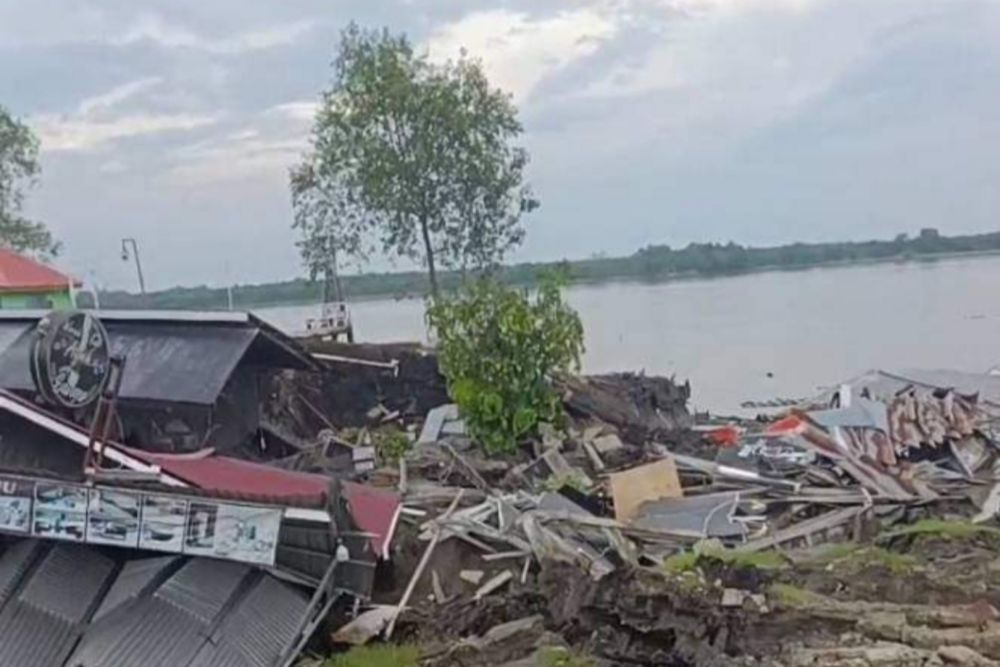 Pasca Longsor di Tembilahan Hulu, Pemkab Inhil Tetapkan Status Tanggap Darurat Bencana