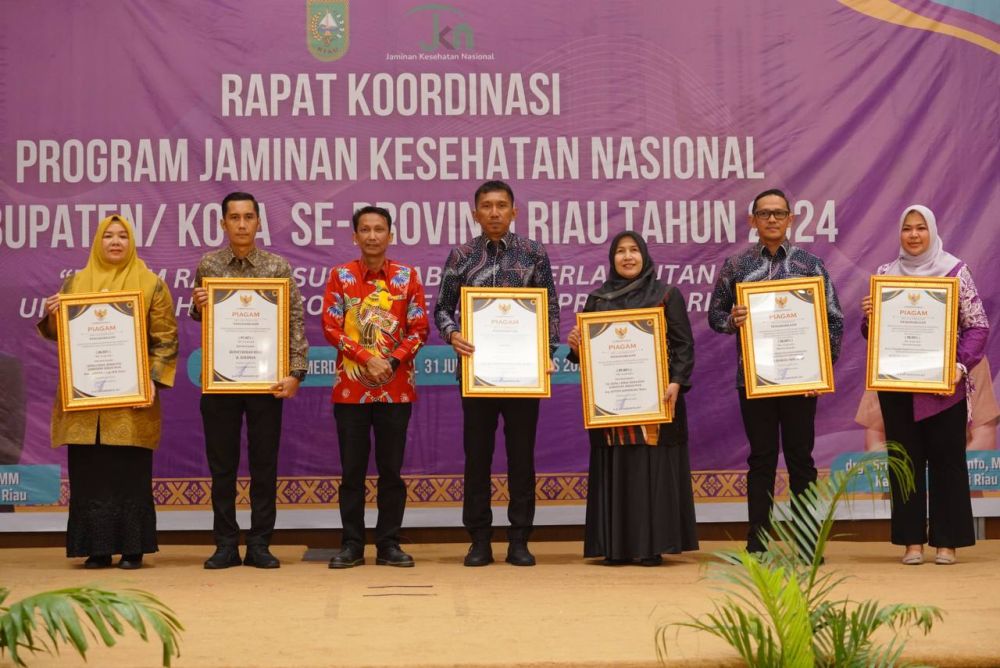 12 Kabupaten dan Kota di Riau Sudah Capai UHC Jaminan Kesehatan Masyarakat