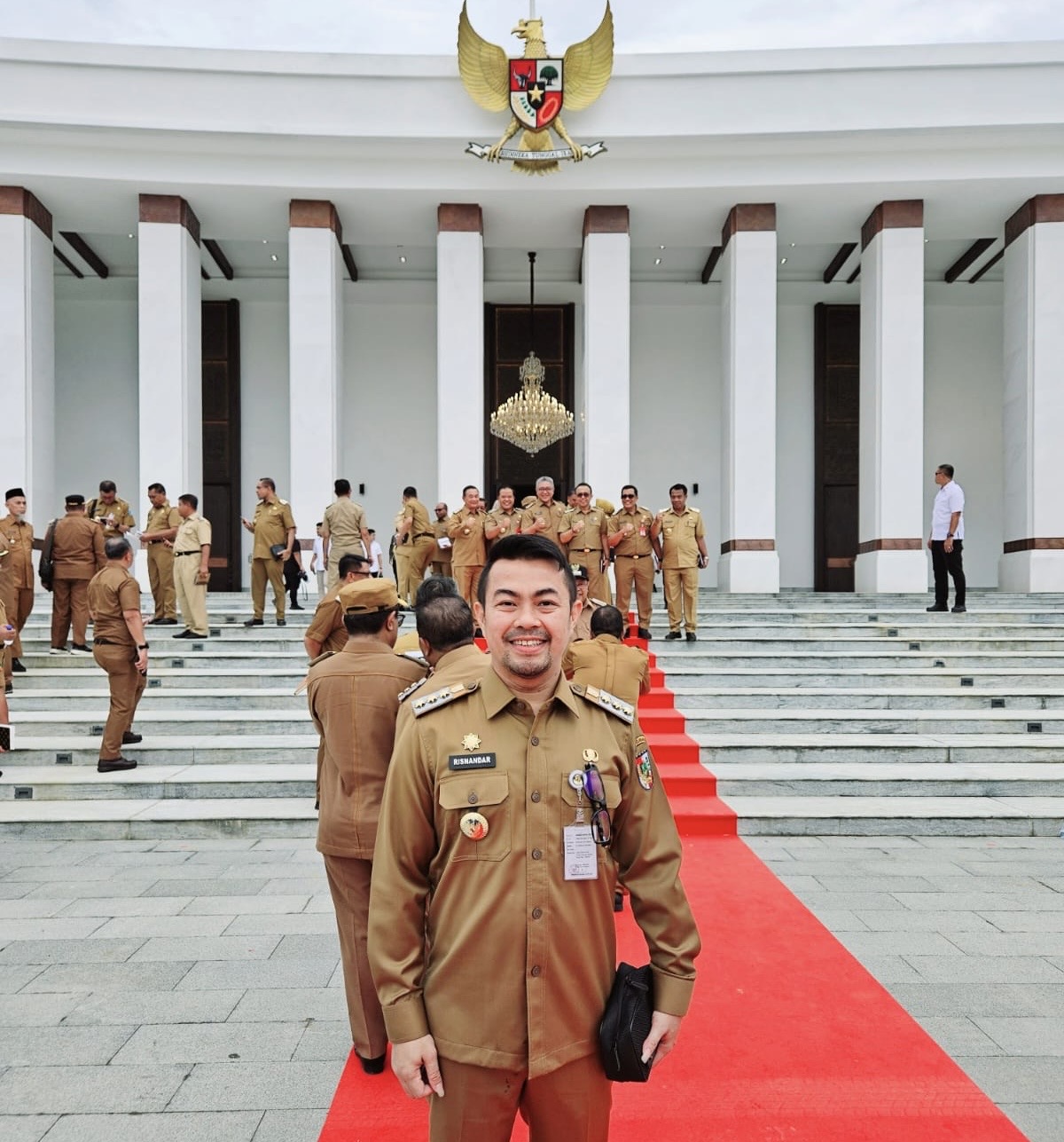 Pj Walikota Pekanbaru Risnandar Hadir di IKN untuk Dengarkan Arahan Presiden Jokowi
