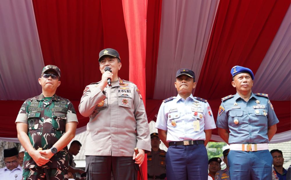 Kapolda Riau dan Danrem Kompak Akan Sikat Habis Pelaku Pengacau Pilkada 2024