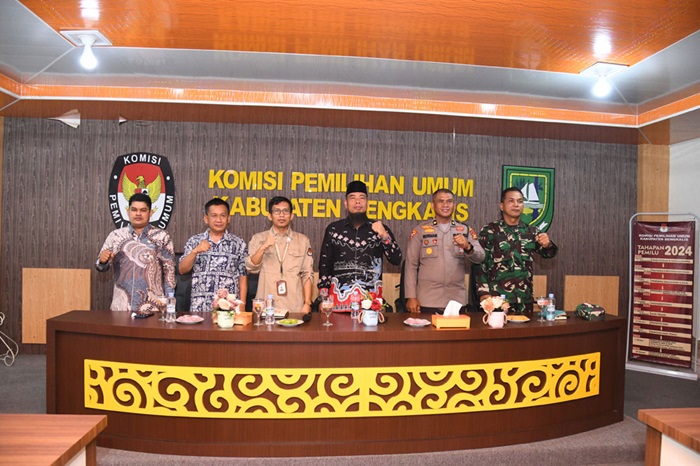 Gelar Rakor, KPU Bengkalis Pastikan Tahapan Pilkada Berjalan Lancar