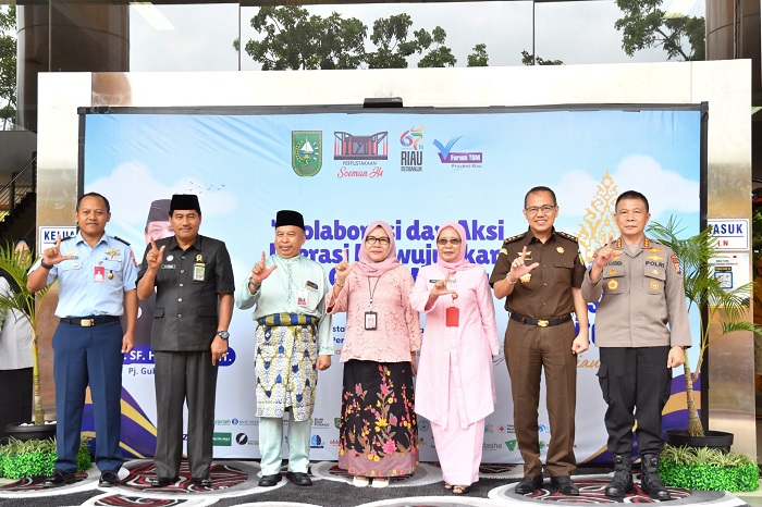 Tumbuhkan Budaya Membaca, BRK Syariah Berpartisipasi Sukseskan Festival Literasi Riau