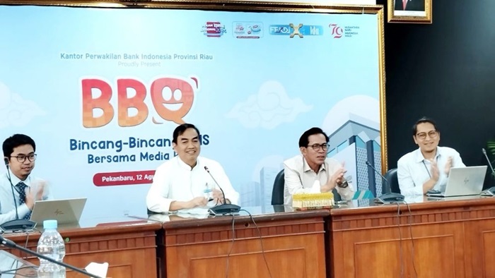 Pekan QRIS Nasional, Warga Pengguna di Riau Capai 1 Juta, Pedagang Sekitar 700 Ribu