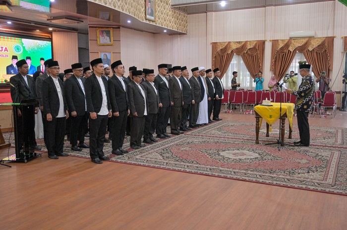 Pengurus Resmi Dilantik, Ini Kata Bupati Afrizal Soal MUI Rohil Belum Ada Anggaran