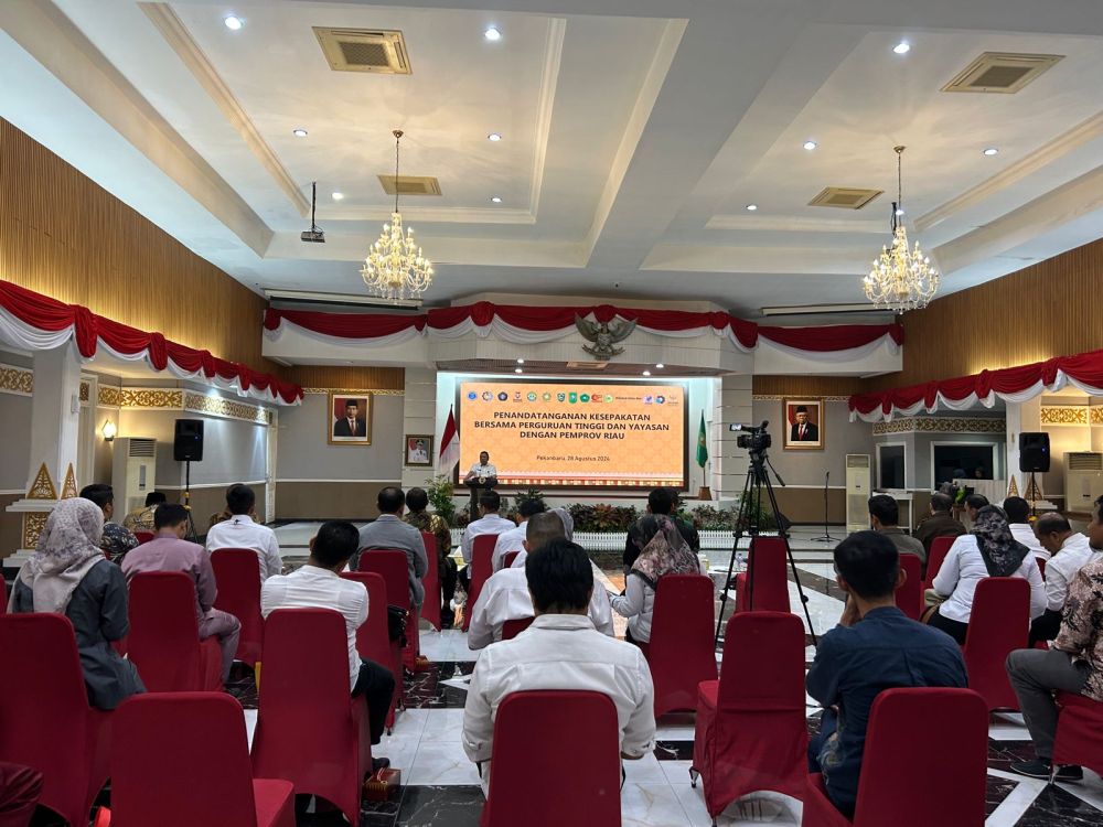 Jadikan Anak Riau Cerdas, Pemprov Riau Kerjasama dengan Perguruan Tinggi dan Tingkatkan Beasiswa