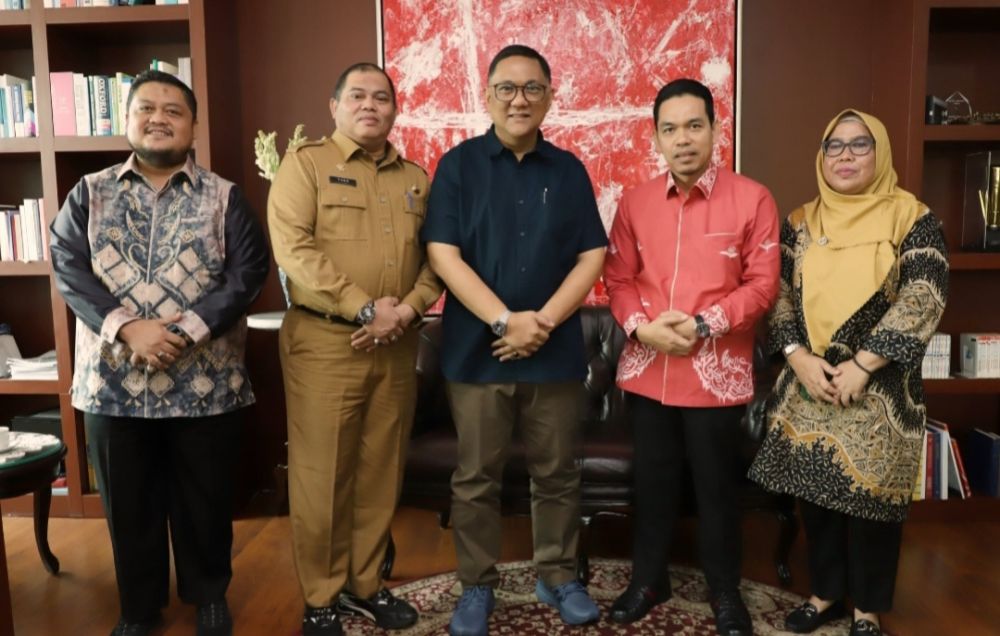 Temui Bappenas RI, Pj Bupati Inhil Komunikasikan Percepatan Pembangunan dan Infrastruktur