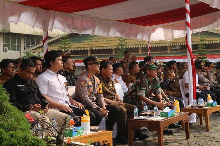 Polres Inhil Terjunkan 423 Personil Amankan Pilbup, Ini Kata Pj Bupati Erisman Yahya
