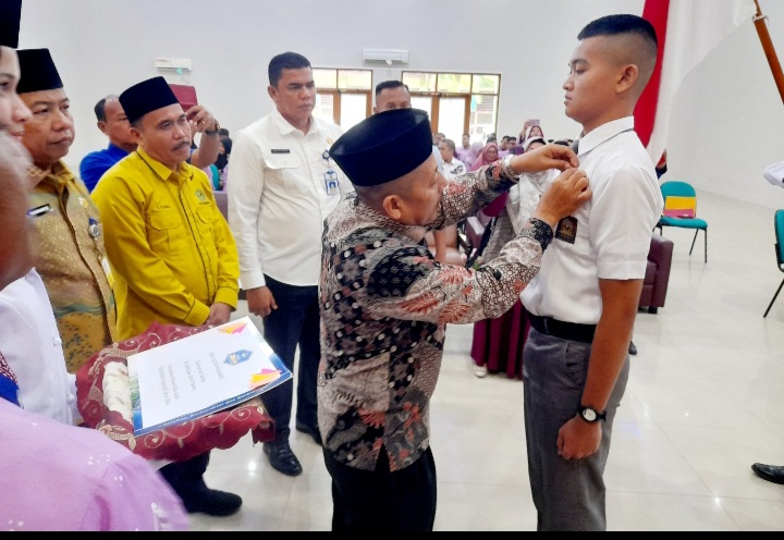 Siswa MAN 2 Pekanbaru Wakili Riau Sebagai Pasukan Pengibar Bendera Pusaka di Istana IKN