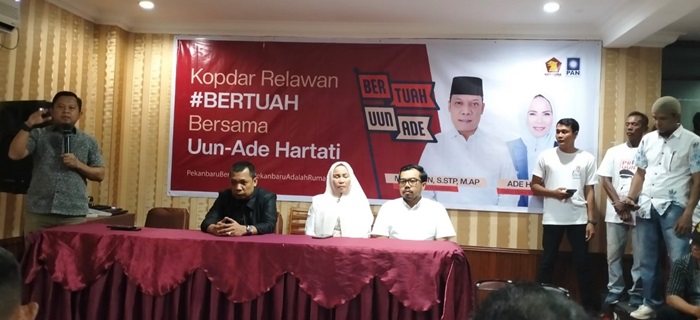 Sempat Ragu, Muflihun Akhirnya Maju dan Perkenalkan Ade Hartati Serta Partai Pengusung di Pilwako 2024