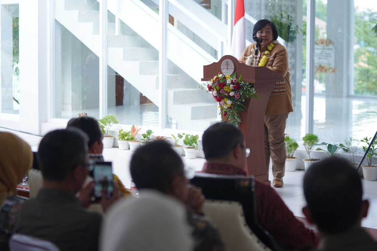 Awasi Hutan Aset Terpenting Negara, Menteri LHK Siti Nurbaya Resmikan Kantor BPKHTL XIX Pekanbaru