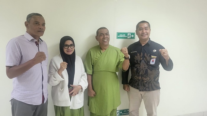 Cawako Dumai  Eddy Yatim-Almainis Jalani Tes Kesehatan di RSUD, Begini Hasilnya