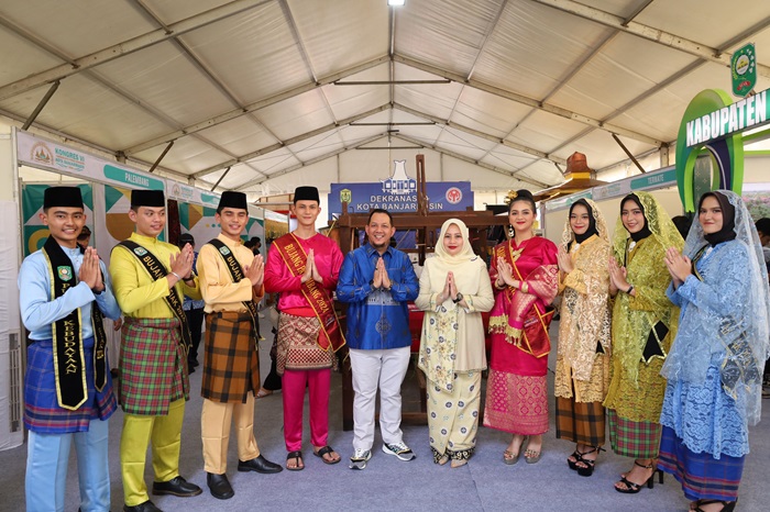 Batik dan Asesoris Khas Siak jadi Primadona di Kongres JKPI 2024 Banjarmasin