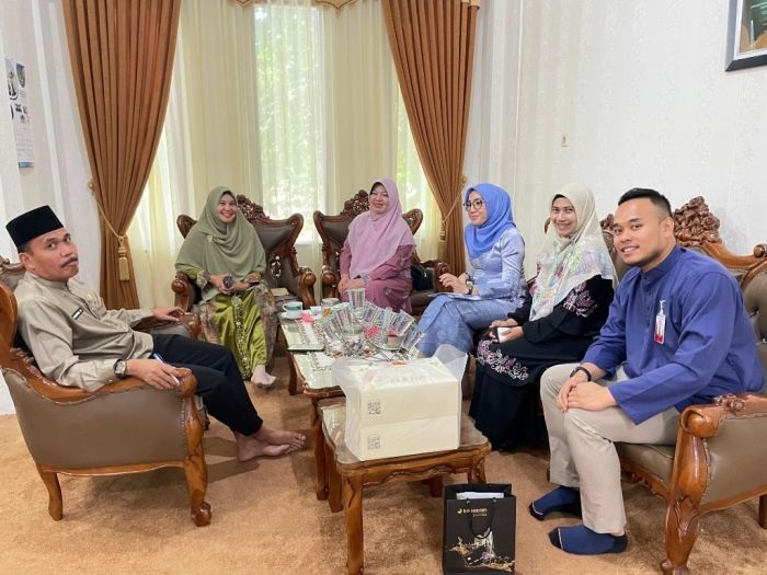 Silahturahmi ke Kemenag, BRK Syariah Cabang Arifin Achmad Jajaki Kerjasama Layanan Haji Terpadu