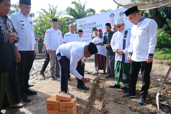 Apresiasi PT. BSP Bangun 3 RKB di Ponpes Al-Muttaqien, Alfedri: Semoga Lahir Ulama Besar dari Siak