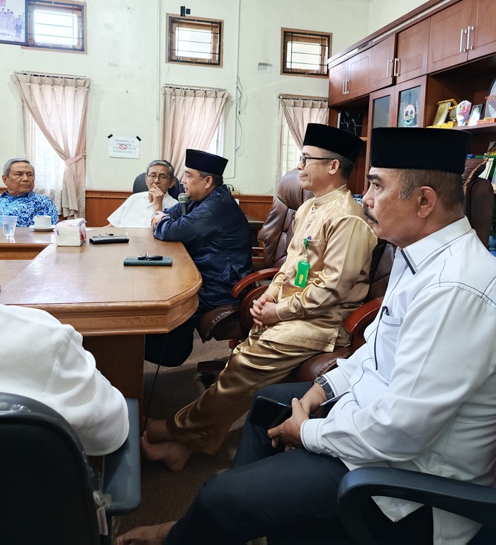 Usai jadi Khatib Jumat di Masjid Baitul Arasy, Balon Walikota Edy-Bibra Diundang FKUB Pekanbaru