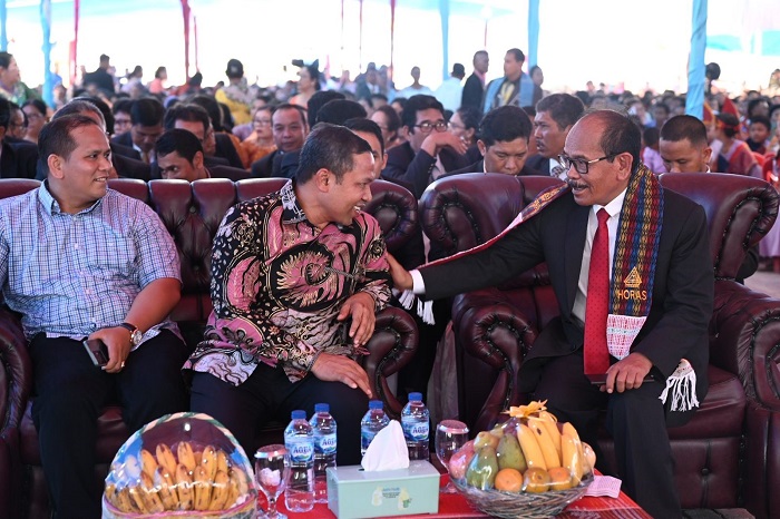 Ribuan Jamaat HKBP Riau Doakan Abdul Wahid Jadi Gubernur Riau