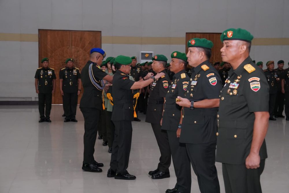 Jelang Pilkada, Pangdam I Bukit Barisan Pimpin Sertijab Danrem 031/Wirabima