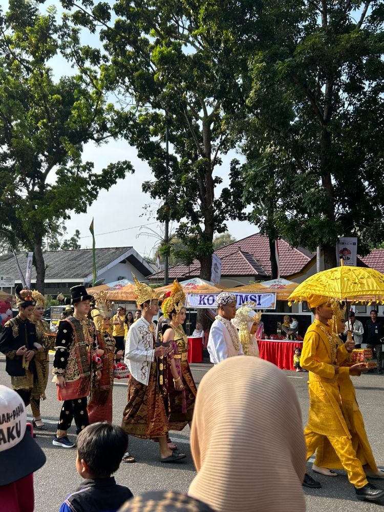 Diikuti 67 Paguyuban di Riau, Parade Bhinneka Tunggal Ika Sukses Digelar