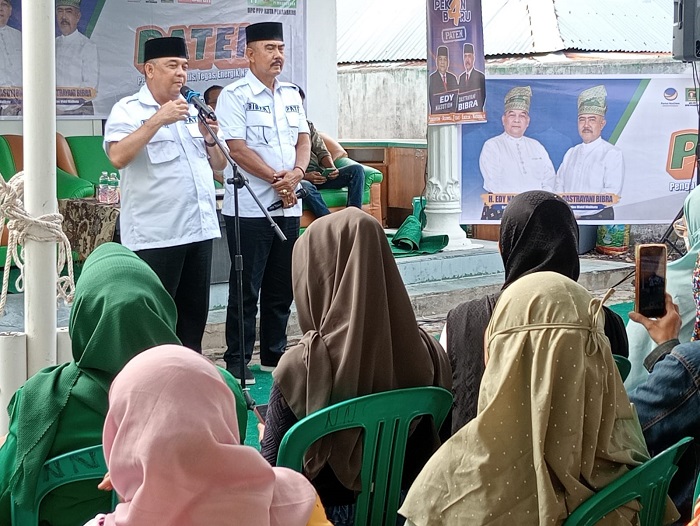 Kampanye Dialogis Edy Nasution-Dastrayani Bibra: Pasangan P4TEN Tanpa Masalah Korupsi