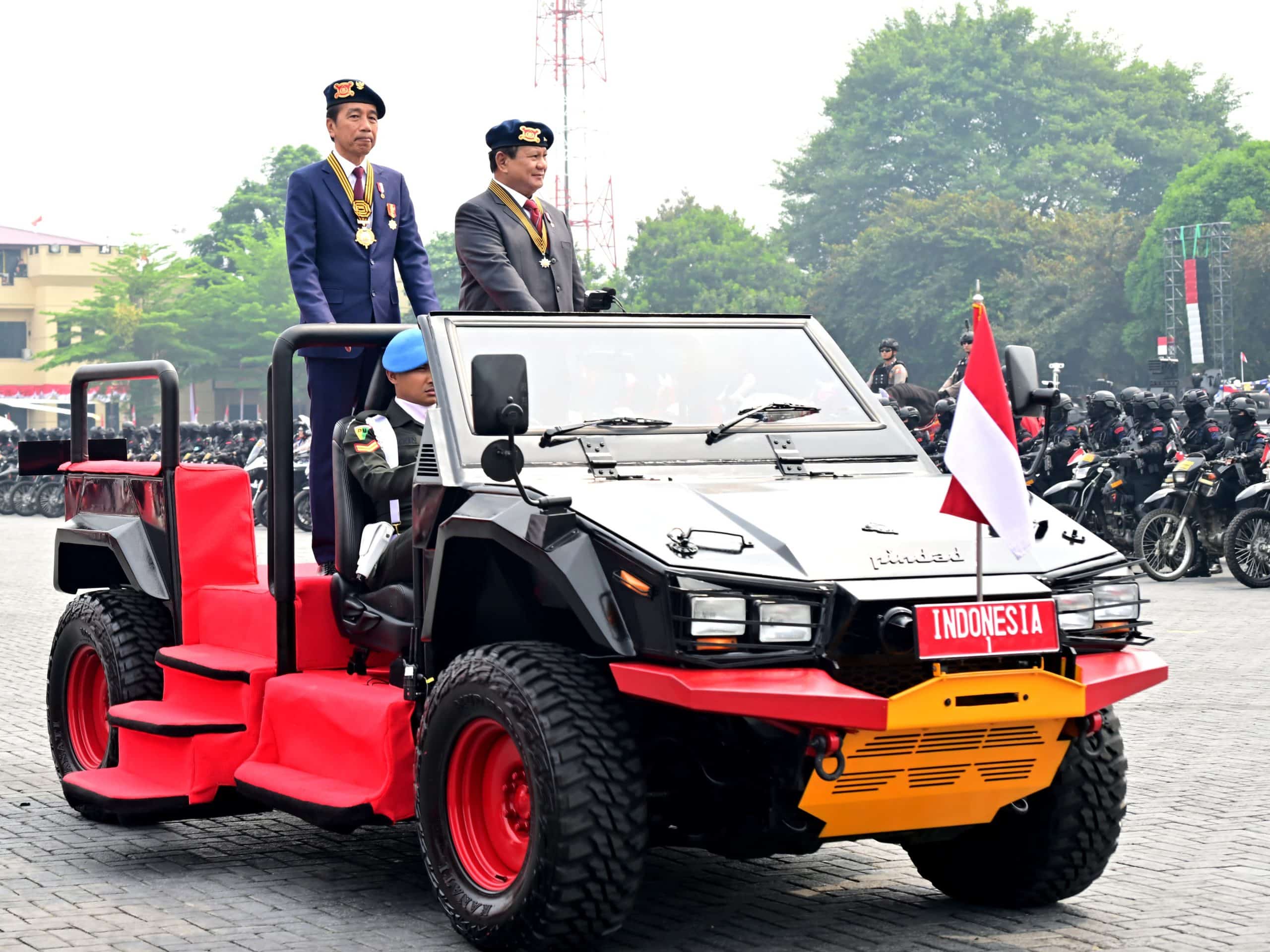 Bersama Prabowo, Presiden Jokowi Hadiri Apel Pengamanan Pelantikan Presiden dan Wakil Presiden 2024