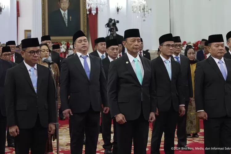 Presiden Prabowo Lantik Wiranto dan Luhut Jadi Penasihat Khusus Serta Raffi Ahmad Utusan Khusus Presiden