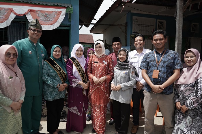 Dikunjungi Ketua TP-PKK Pekanbaru, Fasilitas Kesehatan dan Pendidikan di Posyandu Temu Rasa Didukung CSR PT. PLN Nusantara Power UP Tenayan