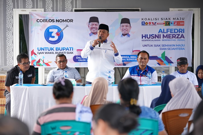 Sederet Program Alfedri Untuk Pemerataan Pendidikan di Siak, Termasuk Gratis Laptop Portabel Canggih