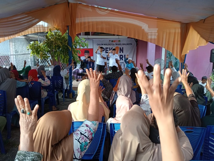 Pilih P4TEN Paslon Bersih, Darman Simanjuntak: Kalau yang Berkasus Kacau Pekanbaru Nanti