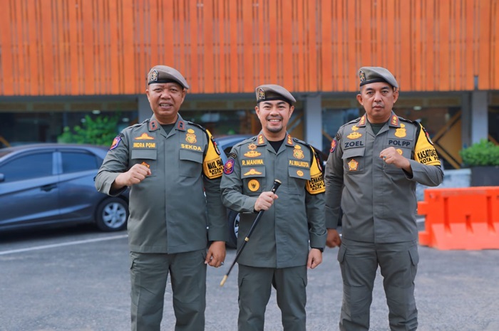 Personel Satpol PP Pekanbaru Berikrar Netral di Pilkada 2024