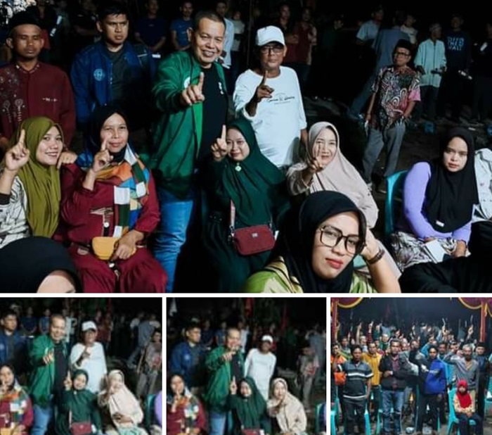 Kerja Nyata Calon Bupati Siak Nomor 1, Ratusan Rumah di Tuah Indrapura Dialiri Air Bersih Tahun Depan