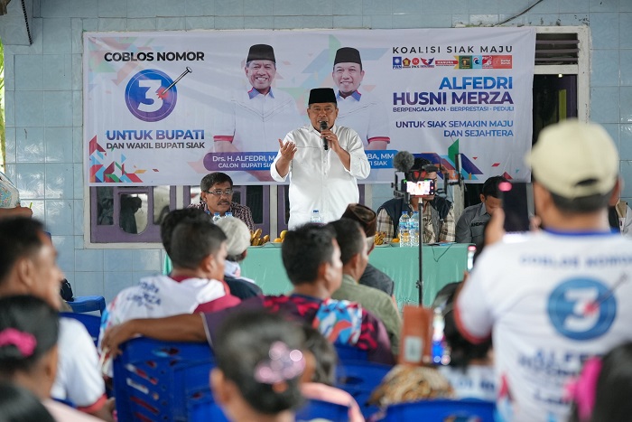 Alfedri akan Mekarkan Kecamatan Kandis Jika Kembali Terpilih