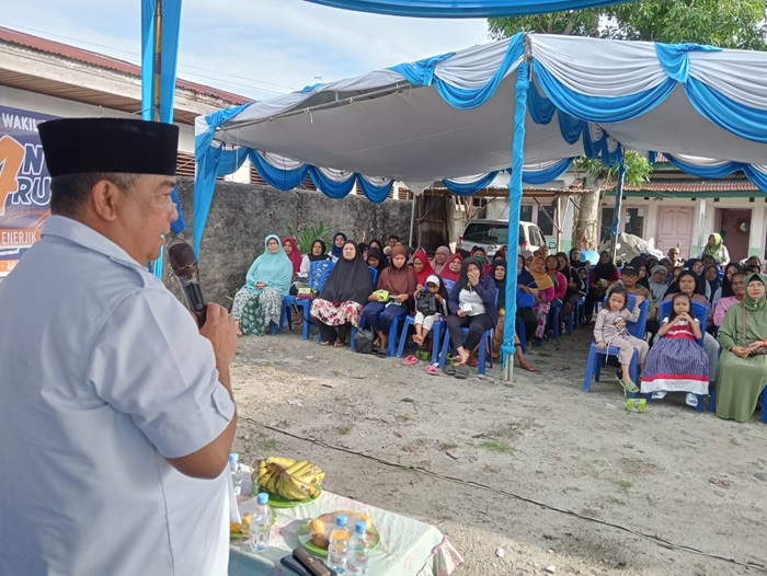 Sempat Ditolak Preman dan Oknum Ketua RT, Ratusan Emak-emak Tetap Hadiri Kampanye P4TEN di Sukajadi