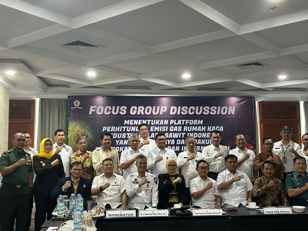 Dihadiri Pemprov Riau, FGD Lemhanas RI Bahas Perhitungan Emisi Gas Kelapa Sawit