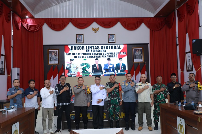 144 Personel akan Amankan Debat Paslon Bupati dan Wakil Bupati Siak