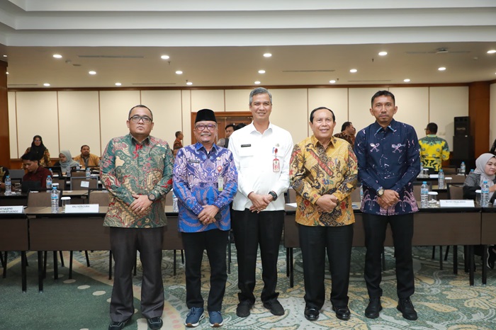 Rakor Bersama Menteri ATR/BPN Bahas RTRW Riau, Sekda Arfan Sampaikan 3 Hal