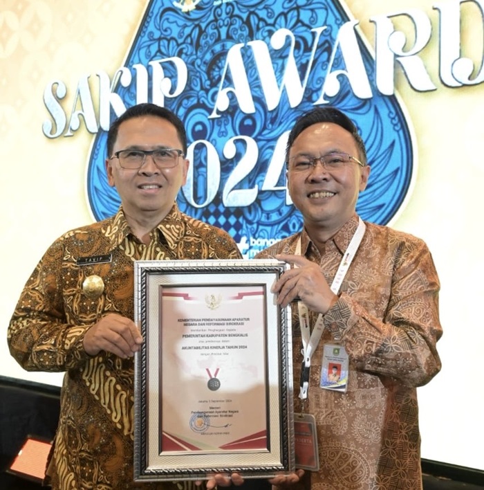 Bengkalis Satu-satunya di Riau yang Meraih SAKIP Award, Kinerja Kasmarni jadi Sorotan