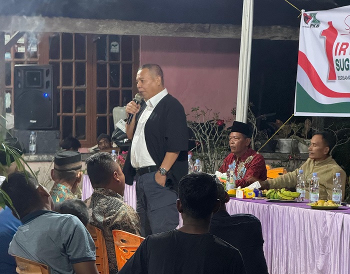 Disambut Antusias di Bunga Raya, Cabup Irving akan Realisasikan 500 Ha Sawah Baru di Temusai Serta Tuah Indrapura