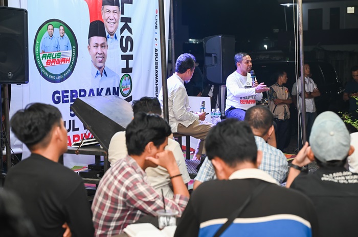 Arus Bawah Gelar Talk Show Gesa Abdul Wahid, Kritik Tajam Panelis dan Aktivis Menguji Visi Paslon Nomor 1