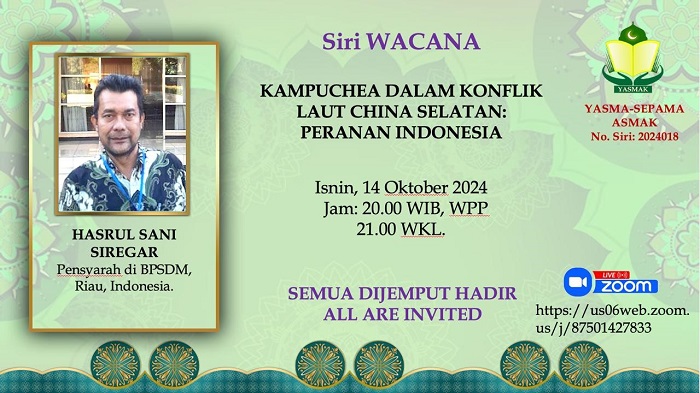Siri Wacana Webinar YASMA-SEPAMA ASMAK