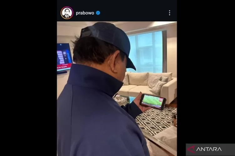 Dari KTT APEC di Peru, Presiden Prabowo Nonton Pertandingan Timnas Indonesia Vs Jepang