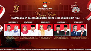 Besok, Debat Perdana Calon Walikota Pekanbaru Pilkada 2024