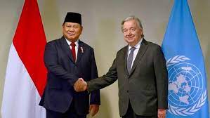 Bertemu Presiden Prabowo, Sekjen PBB António Guterres Akui Indonesia Sebagai Mitra Penting Bagi PBB