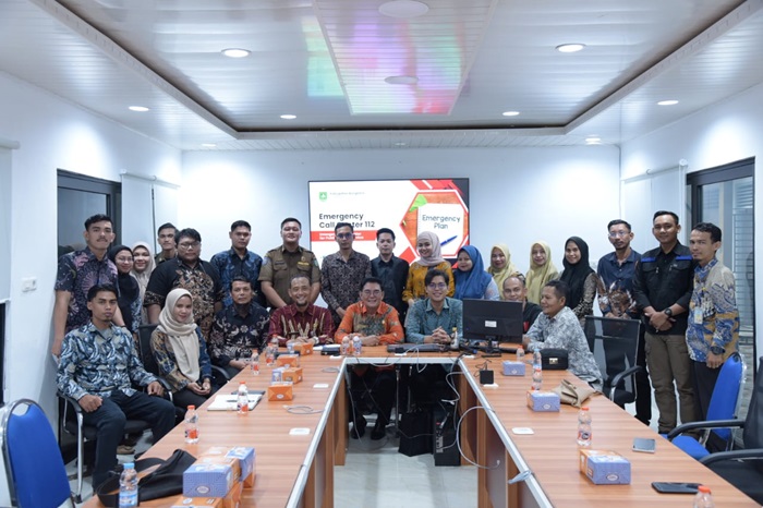 Berkomitmen Tingkatkan Pelayanan Publik, Diskominfotik Bengkalis Gelar Bimtek Layanan Darurat 112