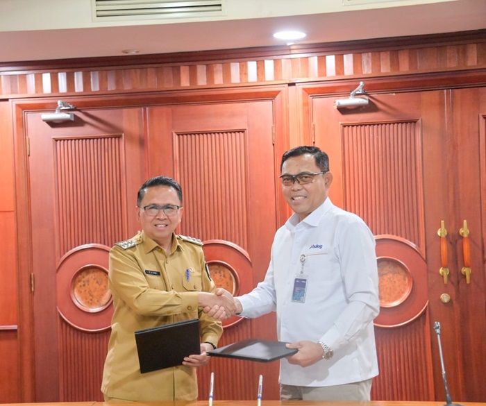 Sudah MoU, Pemkab Siapkan 2 Ha Lahan untuk Gudang Bulog di Bengkalis Daratan