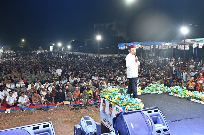 Sejak Menyatakan Maju Gubernur, Kampung Syamsuar Menjadi Tempat Awal dan Akhir Safari Politik Abdul Wahid Bersama UAS