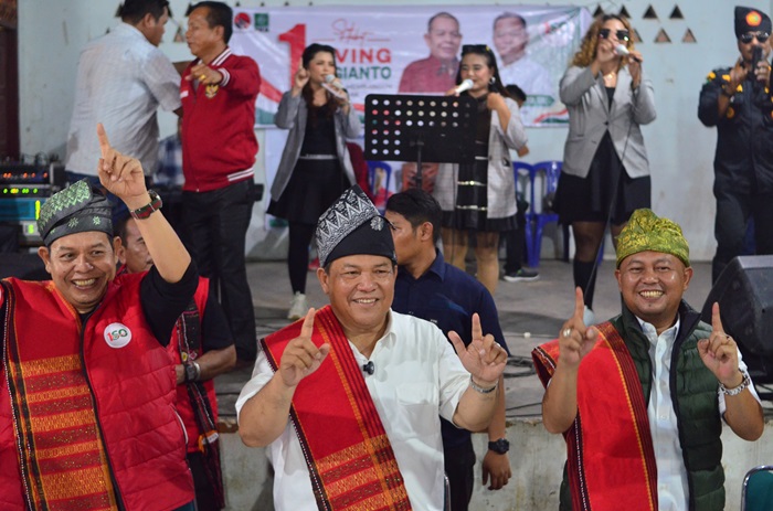 Kampanye Bareng Irving-Sugianto,  SF Hariyanto: Pemprov Riau dan Pemkab Siak Harus Bersinergi