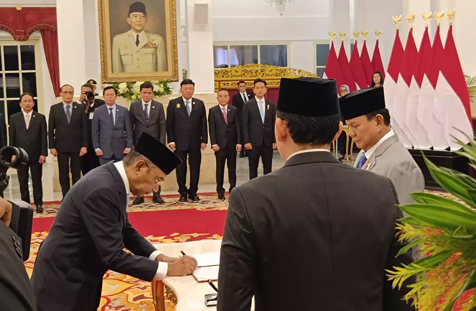Presiden Prabowo Resmi Melantik Pimpinan KPK yang Baru, Setyo Budiyanto Ketua KPK Periode 2024-2029