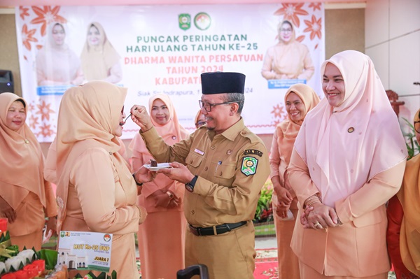 Daftar Juara Lomba Puncak Peringatan HUT DWP Siak ke-25, PUTR dan Diskes Sama-sama Juara 1