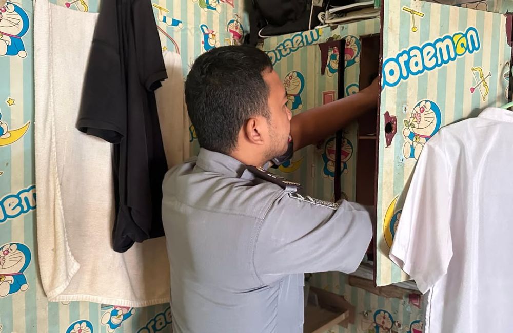 Petugas Lapas Pekanbaru Gelar Razia, Seluruh Kamar Sel Digeledah